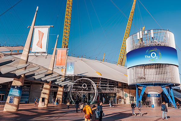 Windstar Cruises is in partnership with O2, making them the official cruise of London's O2