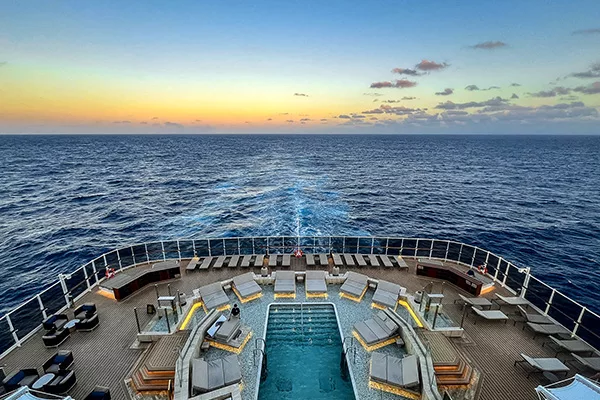 Pool Area at the AFT of ship on Explora I