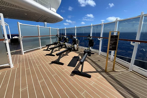 Outdoor Fitness Area on Explora Journeys